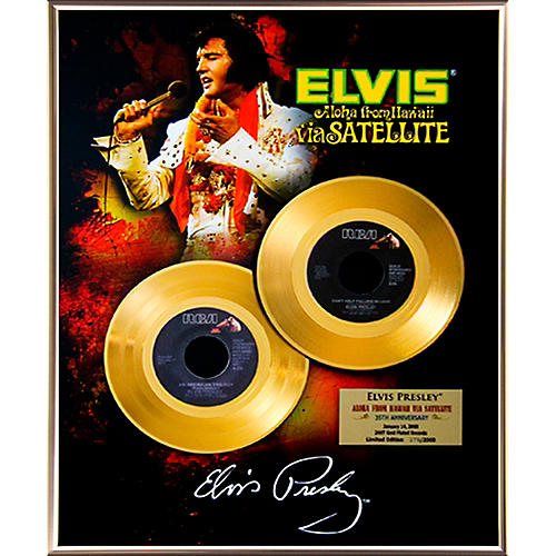 Elvis Presley - Aloha From Hawaii 35th Anniversary Gold 45 Limited Edition of 2008
