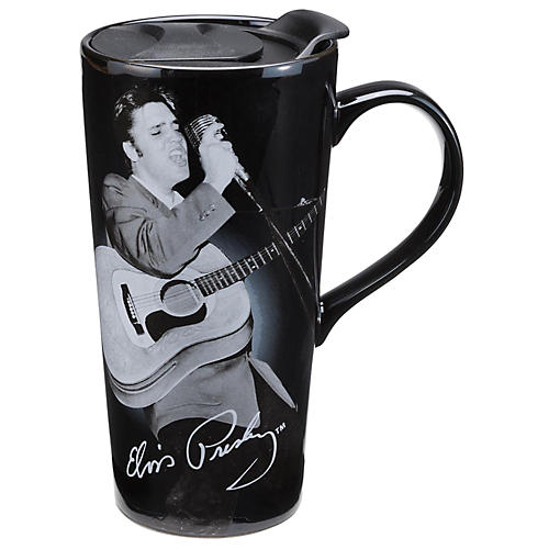 Elvis Presley 20 oz. Ceramic Travel Mug