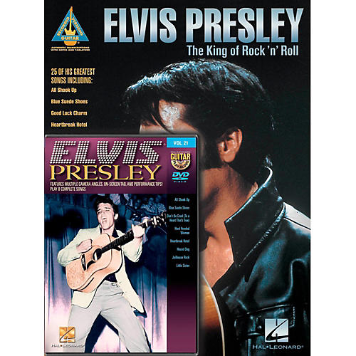 Hal Leonard Elvis Presley Guitar Pack Book/DVD