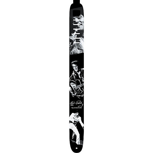 Elvis Presley Photo Collage Guitar Strap