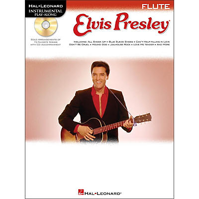 Hal Leonard Elvis Presley for Flute - Instrumental Play-Along Book/CD Pkg