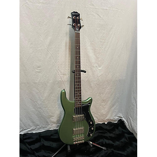 Epiphone Embassy Pro Electric Bass Guitar Apple Green