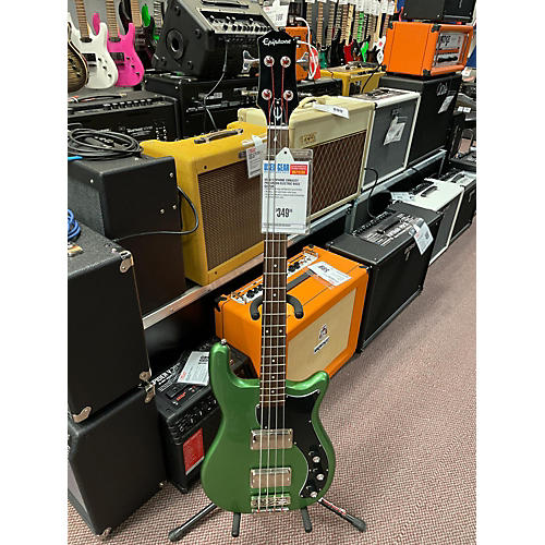 Epiphone Embassy Pro Electric Bass Guitar Green