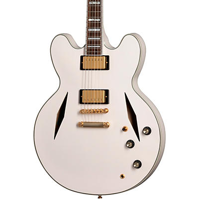 Epiphone Emily Wolfe "White Wolfe" Sheraton Semi-Hollow Electric Guitar