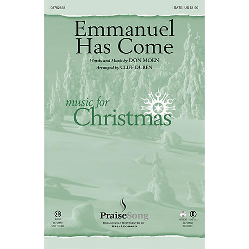 Emmanuel Has Come ORCHESTRA ACCOMPANIMENT Arranged by Cliff Duren