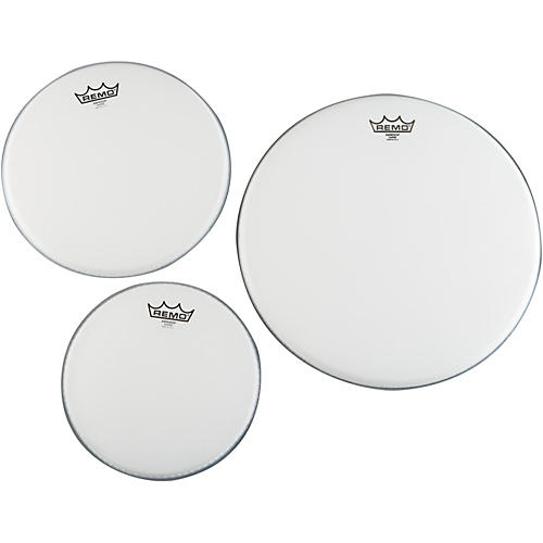 Remo Emperor Coated New Fusion Tom Drum Head Pack