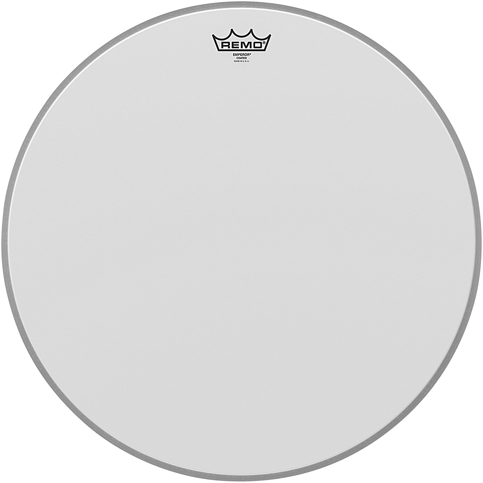 Remo Emperor Coated White Bass Drum Head 20 in. | Musician's Friend