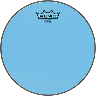 Remo Emperor Colortone Blue Drum Head