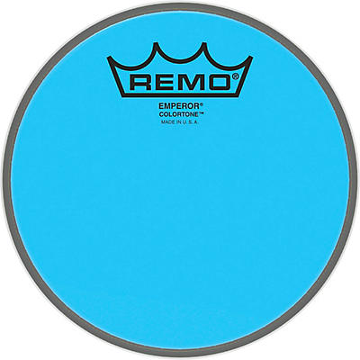 Remo Emperor Colortone Blue Drum Head