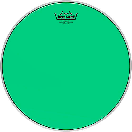 Remo Emperor Colortone Crimplock Green Tenor Drum Head 13 in.