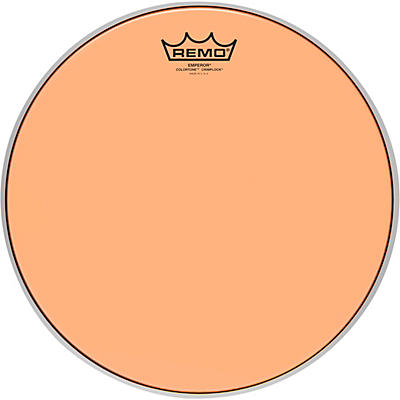 Remo Emperor Colortone Crimplock Orange Tenor Drum Head