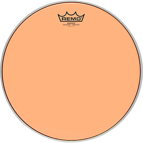 Remo Emperor Colortone Crimplock Orange Tenor Drum Head 6 in.