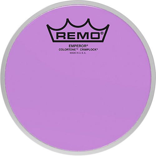 Remo Emperor Colortone Crimplock Purple Tenor Drum Head 10 in.