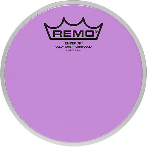 Remo Emperor Colortone Crimplock Purple Tenor Drum Head 6 in.