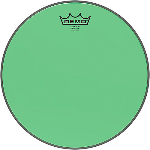 Remo Emperor Colortone Green Drum Head 12 in.
