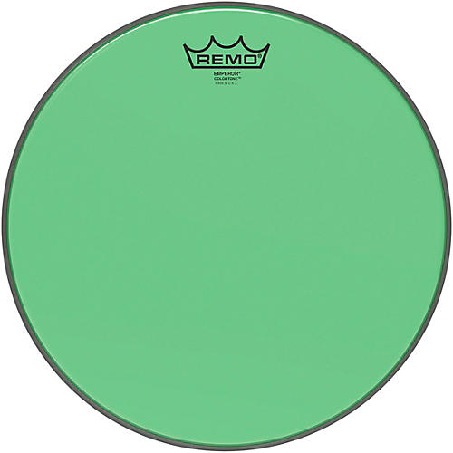 Remo Emperor Colortone Green Drum Head 13 in.
