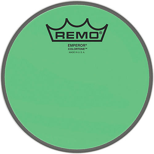 Remo Emperor Colortone Green Drum Head 6 in.