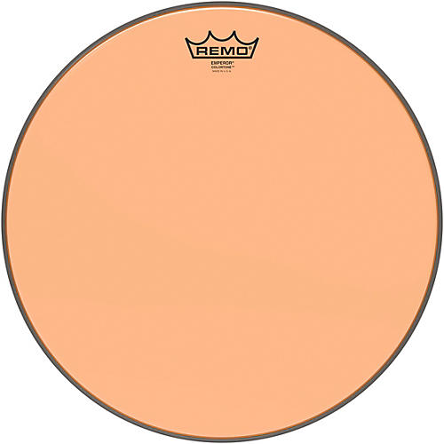 Remo Emperor Colortone Orange Drum Head 15 in.