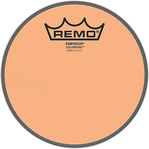 Remo Emperor Colortone Orange Drum Head 6 in.