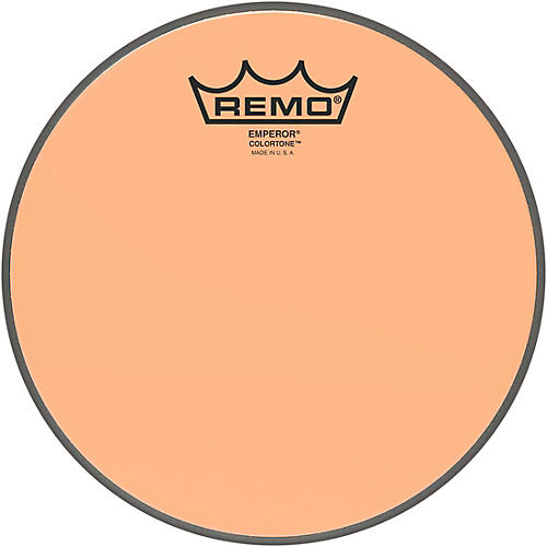 Remo Emperor Colortone Orange Drum Head 8 in.