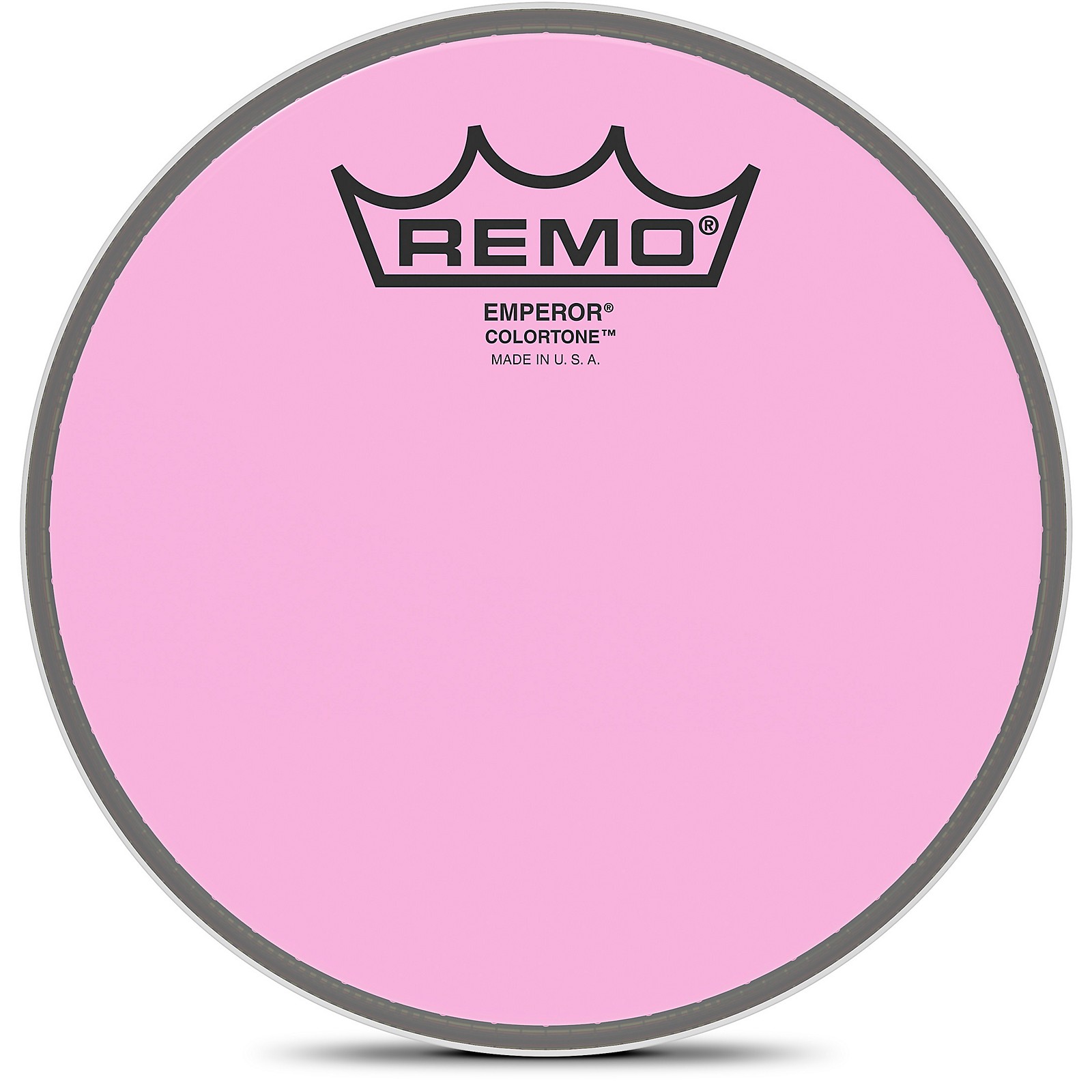 Remo Emperor Colortone Pink Drum Head 6 in. Musician's Friend