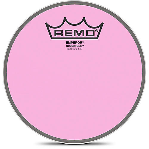 Remo Emperor Colortone Pink Drum Head 6 in.