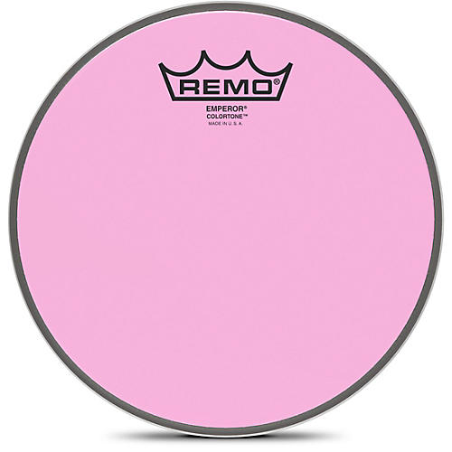 Remo Emperor Colortone Pink Drum Head 8 in.