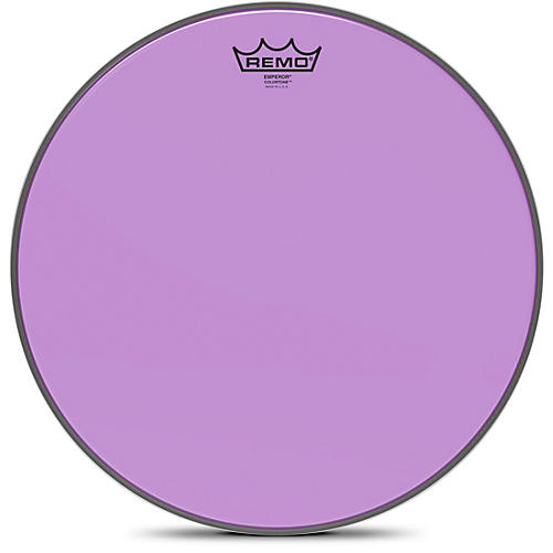 Remo Emperor Colortone Purple Drum Head 15 in.