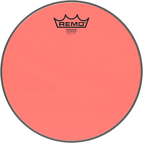 Remo Emperor Colortone Red Drum Head 10 in.