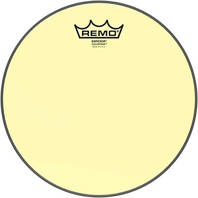 Remo Emperor Colortone Yellow Drum Head