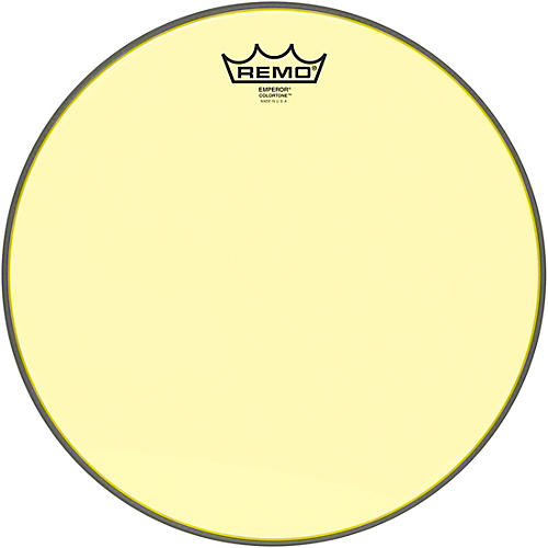 Remo Emperor Colortone Yellow Drum Head 13 in.