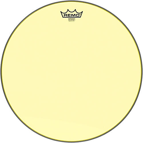 Remo Emperor Colortone Yellow Drum Head 16 in.