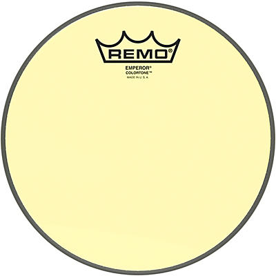 Remo Emperor Colortone Yellow Drum Head