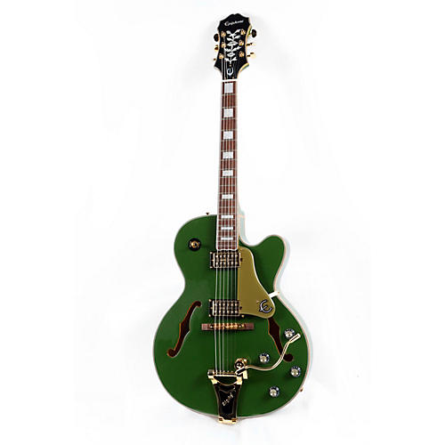 Epiphone Emperor Swingster Hollowbody Electric Guitar Condition 3 - Scratch and Dent Forest Green Metallic 197881147341