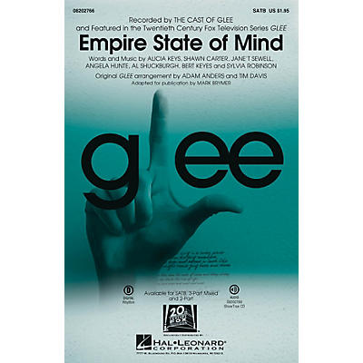 Hal Leonard Empire State of Mind (featured in Glee) ShowTrax CD by Alicia Keys Arranged by Adam Anders