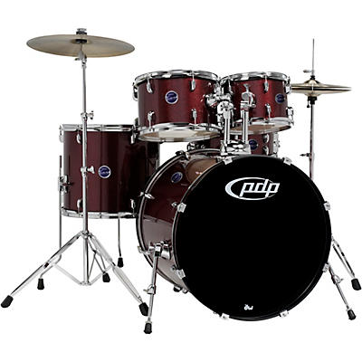 PDP Encore 5-Piece Drum Kit with Hardware and Cymbals