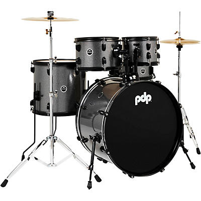 PDP Encore Complete 5-Piece Drum Set With Hardware & Cymbals -