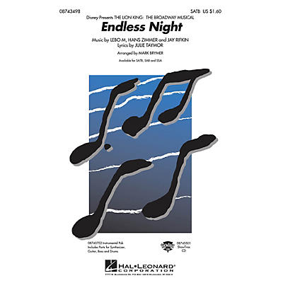 Hal Leonard Endless Night (from The Lion King: Broadway) SAB Arranged by Mark Brymer