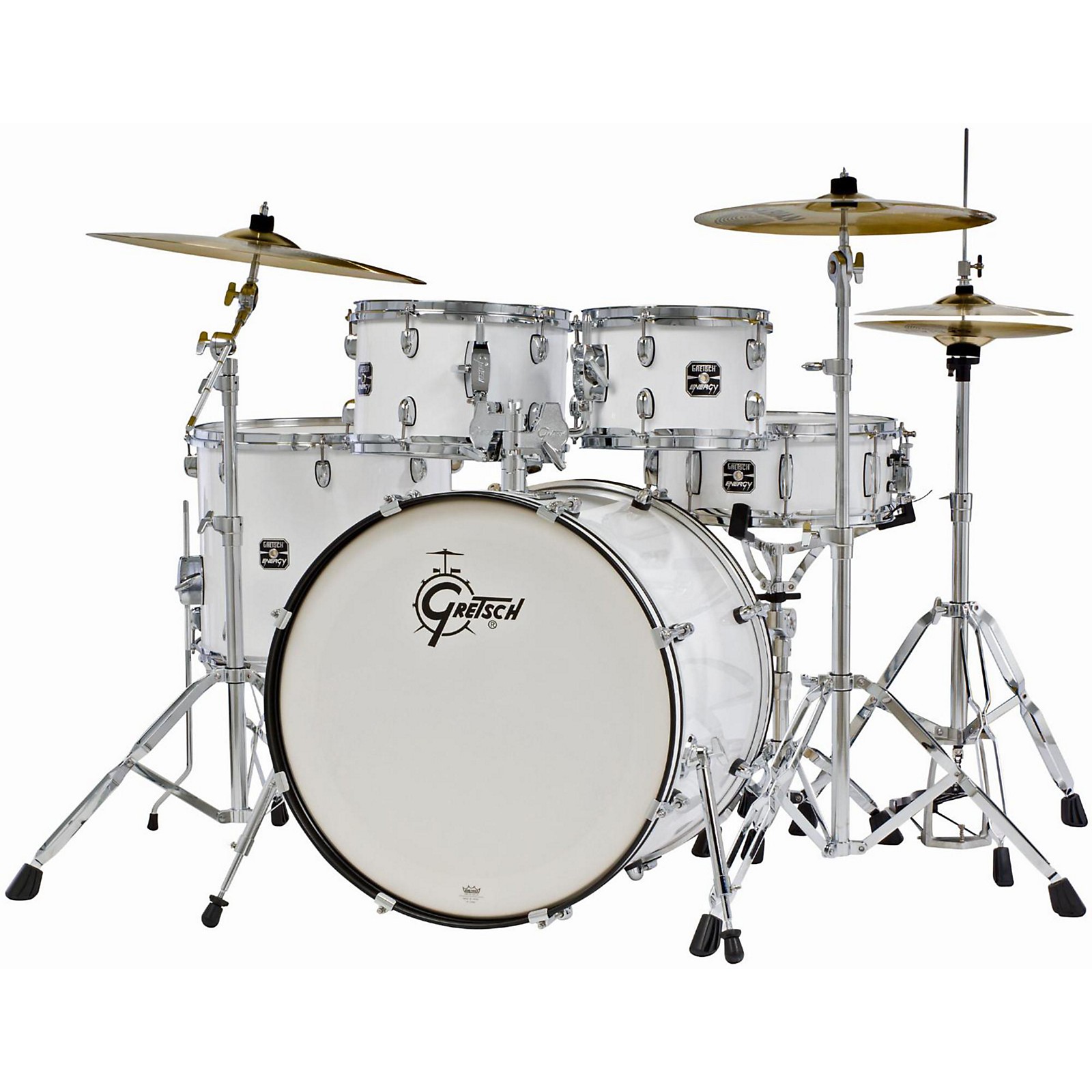 Gretsch Drums Energy 5-Piece Drum Set with Hardware and Sabian SBR