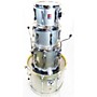 Used Premier England Drum Kit Silver