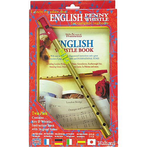 Waltons English Penny Whistle Value Pack