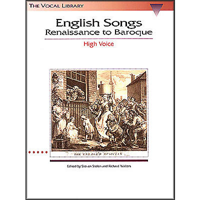 Hal Leonard English Songs - Renaissance To Baroque for High Voice (The Vocal Library Series)