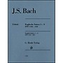 G. Henle Verlag English Suites 1-3 BWV 806-808 By Bach