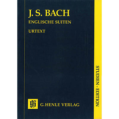 G. Henle Verlag English Suites BWV 806-811 (Study Score) Henle Study Scores Series Softcover