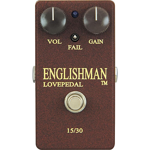 Lovepedal Englishman Overdrive Guitar Effects Pedal