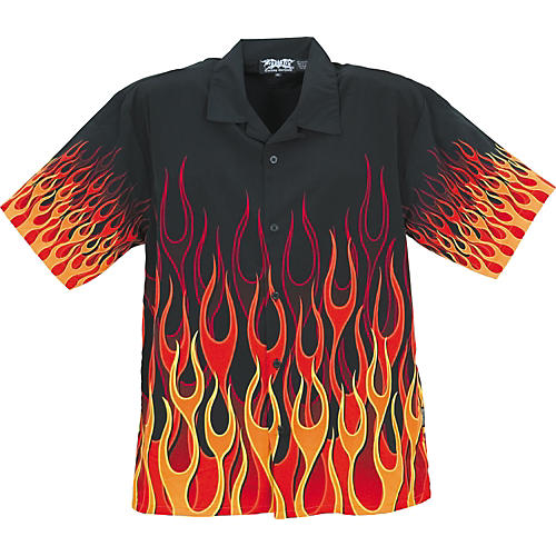 Dragonfly Clothing Company Engulfed Flame Shirt | Musician's Friend
