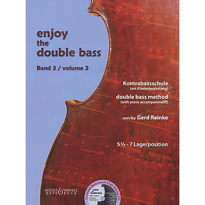 Bote & Bock Enjoy the Double Bass Series Softcover Audio Online Written by Gerd Reinke