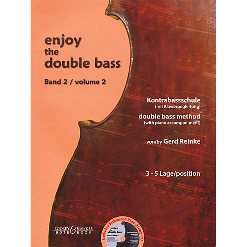 Enjoy the Double Bass Series Softcover with CD Written by Gerd Reinke