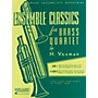 Hal Leonard Ensemble Classics Series Brass Quartets Vol 2 Two Cornets, Trombone, And 2nd Trombone