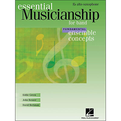 Hal Leonard Ensemble Concepts for Band - Fundamental Level Alto Sax